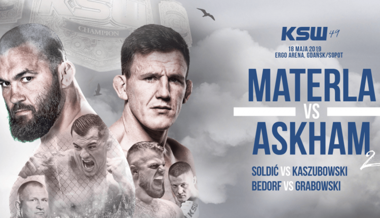 KSW 49: gala 18. maja w Ergo Arenie